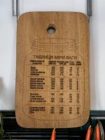 Доска дерево прямокутна з декором(33*20)