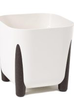 232 Горщик квадратний Фріда 260*260мм білий