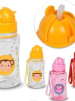 02688 Пляшка-поїлка дитяча з трубочкою 400мл STENSON