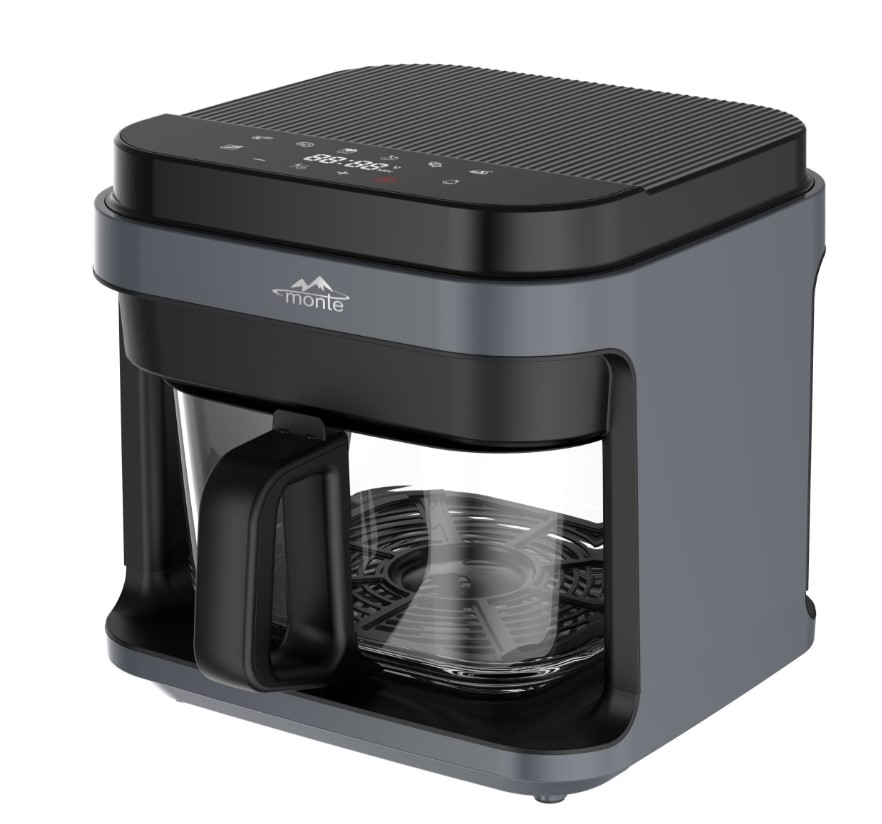Знімок екрана 2025-12-16 143017 2710 MT Аерофрітюрниця 1400Вт Чаша-5.5л скло Monte - Зображення 1