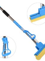 МН-4164 Швабра з віджимом PVA насадка 110*27см STENSON