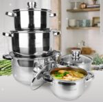 MR-2220-10 Набір каструль 10 предм. (1,5л;1,5л;2л;3л;5л) Мaestro