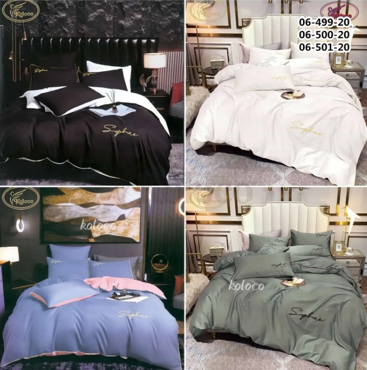 Знімок екрана 2026-01-12 112823 06-500 Набір постільної білизни двохспальний сатин (подушка 50*70см) - Зображення 1