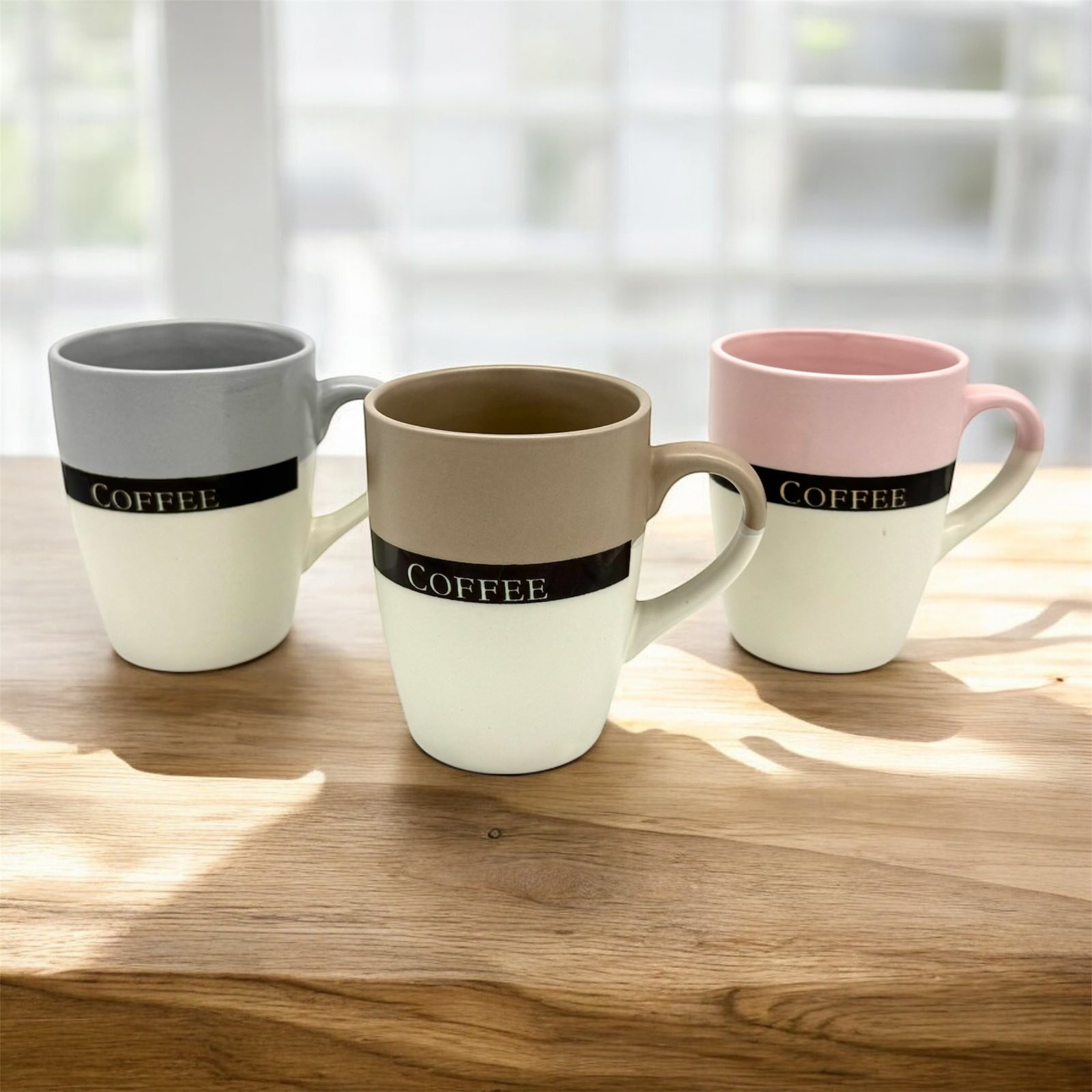 зображення_viber_2025-12-11_11-49-01-381 KW 142 Кружка фарф. 340 мл 6шт/уп ТЕХ.УПАК. Кава Interos - Зображення 1