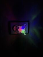 1086 Нічник "Метелик"з вимикачем 220Вт - Зображення 2