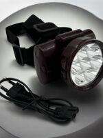 1858-1 Ліхтар на лоб акумуляторний світлодіодний