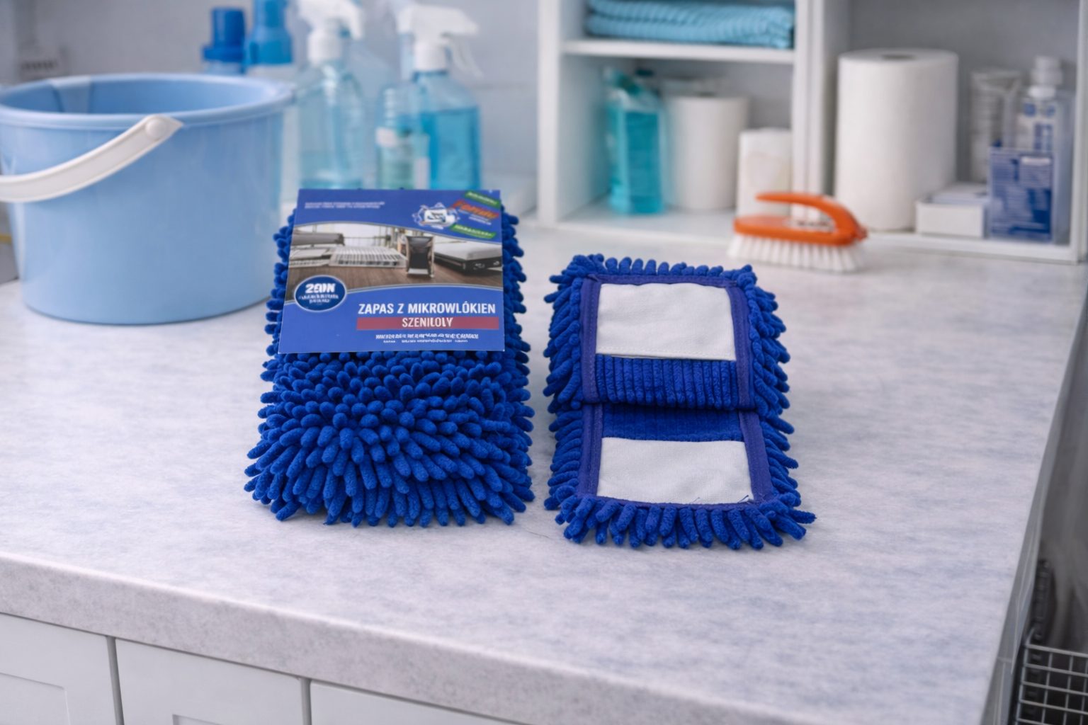 5172 5172 Запаска DUO SHENILOWY БЛАКИТНА Польща - Зображення 1