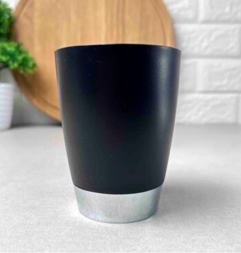 0550 Стакан для зубних щіток чорний Ravello Польща