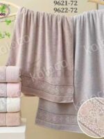 9622 Рушник обличчя махра 50*90 6 шт/уп