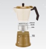 MR-1657-9 Кавоварка алюм. "Espresso Moka" 450мл Maestro - Зображення 4