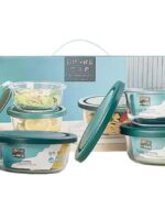 6050-00 Набір ємностей (об'єм:1шт.-650мл, 2шт.-350мл) "S&T"