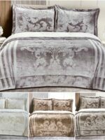 Покривало велюрове(200*230см) +2наволочки(50*70см)