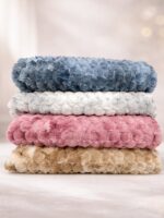 Плед євро в сумці "Шиншила" 220*240см