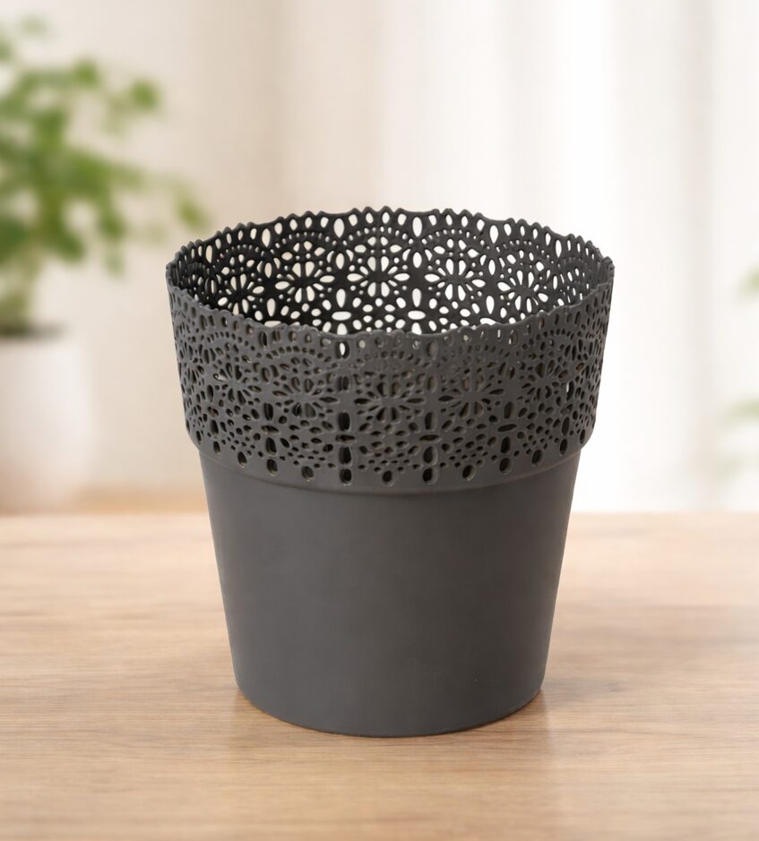 б2 690 Горщик Белла 115 82-антрацит # - Зображення 1