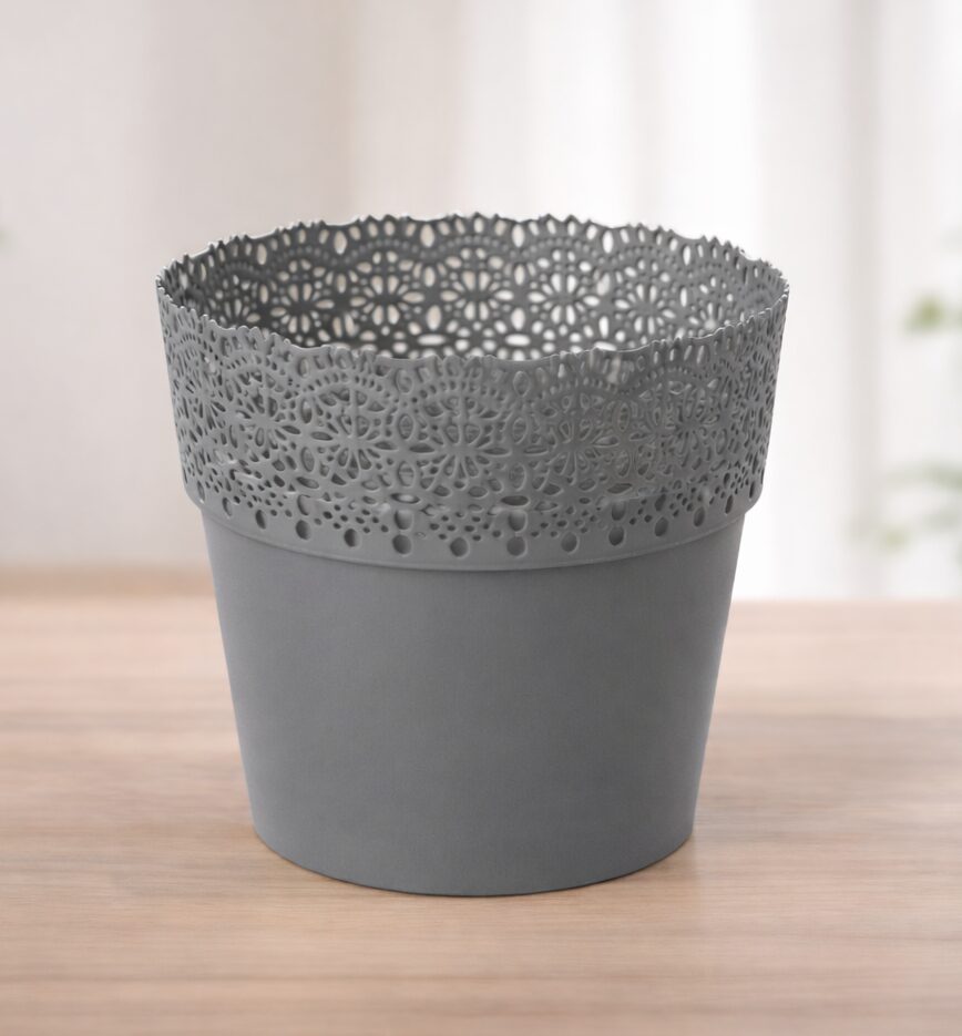 б3 690 Горщик Белла 115 69-св.сірий # - Зображення 1