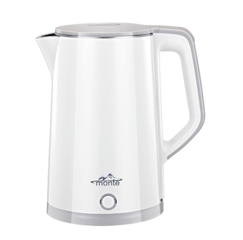 чай1 Ел.чайник1826 білий 1,7л 1500 Вт Monte # - Зображення 1