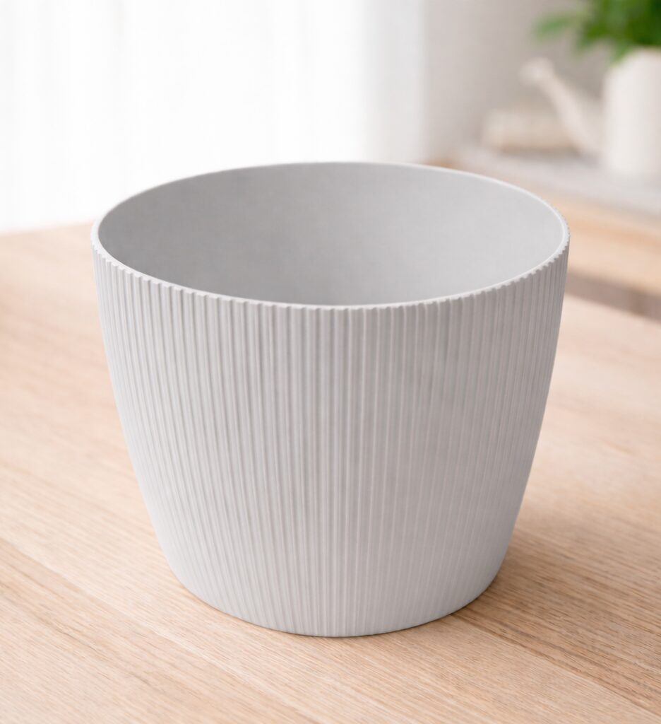 д4 753 Горщик Магнолія Джампер 190мм сірий # - Зображення 1