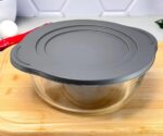 59001g Каструля з сірою кришкою 22см, 2,2л Боркам
