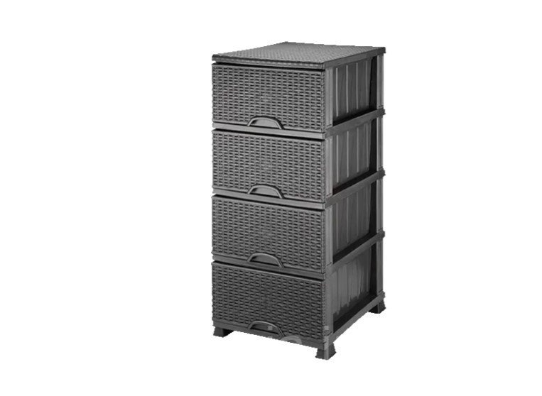 ком298 U296 Органайзер 4-ярус. в'язка (37*45*90см) Elif plastik - Зображення 1