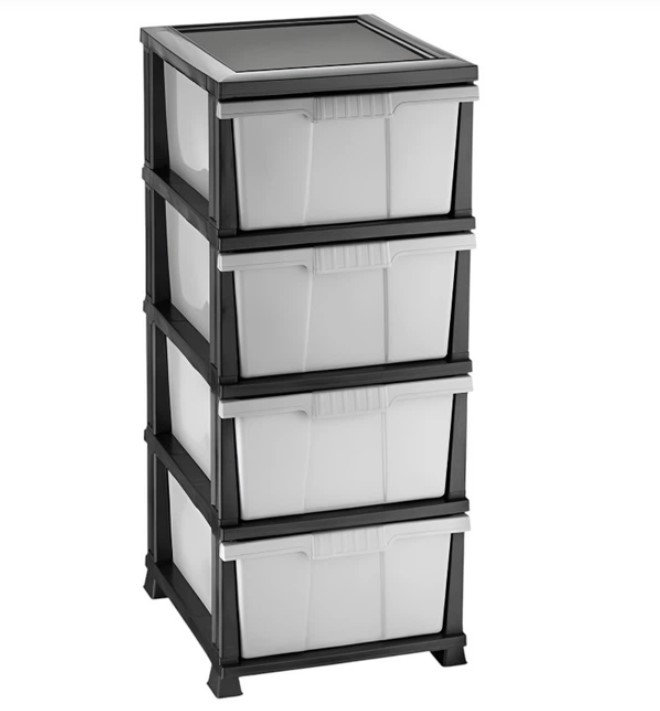 ком300 U300 Органайзер 4-ярус. Classic (37*45*90см) Elif plastik - Зображення 1