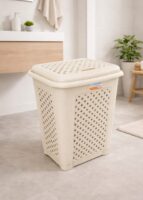570 Корзина для білизни Rattan 54л крем