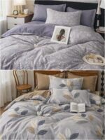 040-031 Набір постільної білизни двоспальний фланель (подушка (70х70см) - Зображення 3