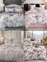 040-031 Набір постільної білизни двоспальний фланель (подушка (70х70см)