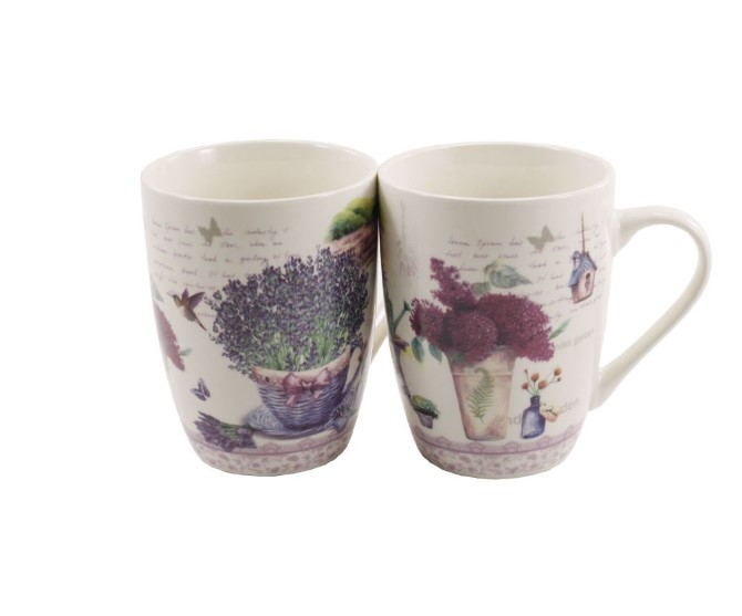 Знімок екрана 2026-02-20 172838 A26D-350 Кружка фарф.350мл Лаванда Interos - Зображення 1