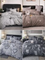 004-030 Набір постільної білизни півтораспальний Фланель (подушка 70х70см) - Зображення 2