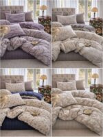 004-140 Набір постільної білизни сімейний (дві підковдри) Муслін-жатка - Зображення 2