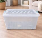472 Бокс універсальний на колесах з кришкою 50л (61*40*32,5см)Irak Plastik