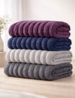 Плед двоспальний 5см смужка в сумці "Шарпей" - Зображення 2