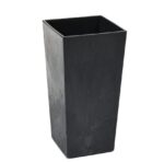 541 Горщик для квітів Фінезія 350*350 ЕКО 71-чорний бетон з вкладом #