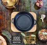 Т1011-01 Жаровня чавунна 20*4см з підставкою Horeca "S&T"