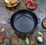 Т104 Жаровня чавунна лита 28*6см  "S&T"