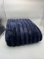 Плед двоспальний 5см смужка в сумці "Шарпей" - Зображення 4