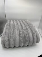 Плед двоспальний 5см смужка в сумці "Шарпей" - Зображення 5