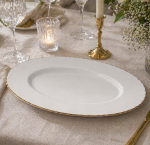 LHYP-120 gold Блюдо овал Vinnarc