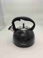 5214-GR-VN Чайник нерж зі свистком 3л Vinnarc - Зображення 2