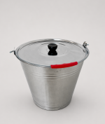 В005-12 Відро з кришкою нерж 12л Interos