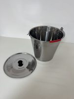 В005-12 Відро з кришкою нерж 12л Interos - Зображення 2