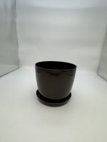 207+609  Горщик Магнолія з  підставкою  360 мокка - Зображення 2