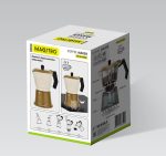 Кавоварка алюм. MR-1657-9-BEIGE  "Espresso Moka" 450мл Maestro - Зображення 5