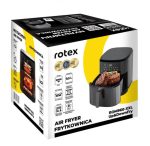 Аерофрітюрниця ROM 960-XXL Up&DownFry 2000Вт 9,5л  Rotex - Зображення 6