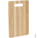 R100023-M Дошка обробна бамбук "Stripes" 28*18*0.8см