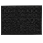 Коврик придверний Maxima 70x120 чорний DARIANA