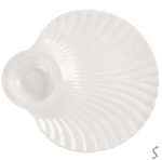 MC4283-13 Блюдо з соусницею порцеляна "Shell" 33.5*30.5*3.5см - Зображення 2