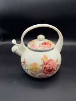 48/L Чайник 2,2л зі свистком, пластикова ручка FT7 BEIGE HANDLE Троянда - Зображення 5