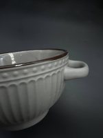191215  Піала  з  ручками  650 мл  РЕЛЬЄФ MIX,  ТЕХ.УПАК. Interos - Зображення 4