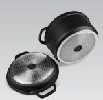 Каструля овал. MR-4132 кришка гриль,6,4л Maestro - Зображення 3